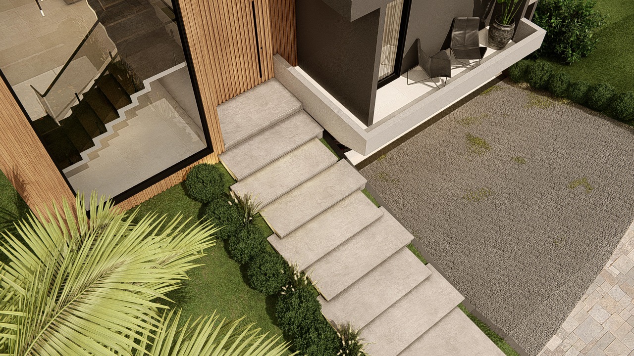 Projeto de terraplanagem residencial finalizado em Embu das Artes
